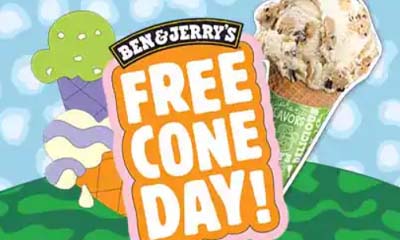 Free Ben & Jerry's Ice Cream