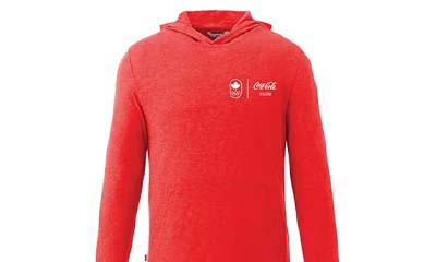 Free Coca‑Cola & Team Canada Pullover Hoodie