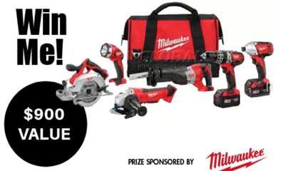 Win a Milwaukee Tool Bundle