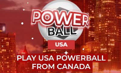 Play USA Powerball from Canada - 10 Lines for $2