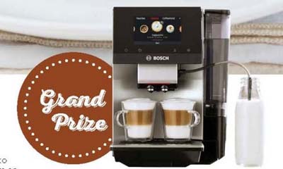 Win a Bosch Espresso Machine