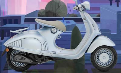 Win a Vespa Snake Electric Scooter