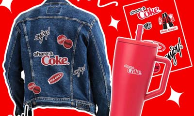 Free Coca-Cola Patchwork Jean Jacket