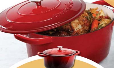Win a CrockPot Artisan Cast Iron Dutch Oven