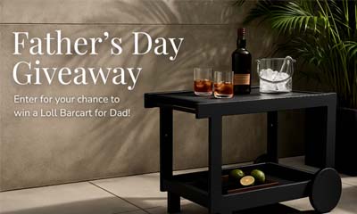Win a Father's Day Loll Bar Cart