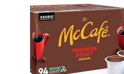 Free McCafé Premium Roast coffee K-cups