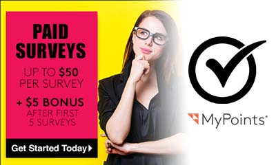 Earn $50 Per Survey Plus a $5 Welcome Bonus