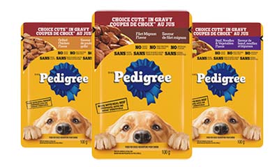Free Pedigree Choice Cuts in Gravy Pouch