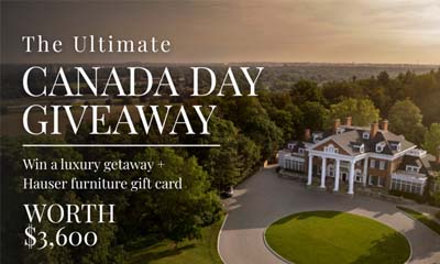Win a $1,800 Hauser Furniture Gift Card