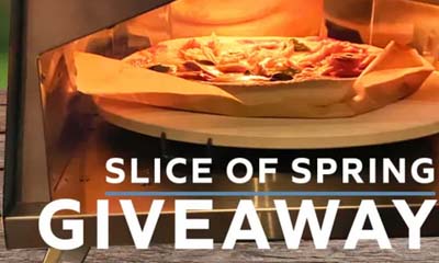 Win a Portable Outdoor Pizza Oven