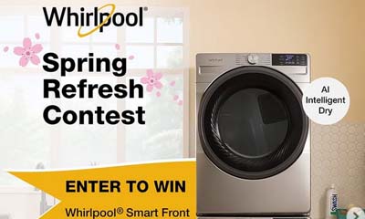 WIn a Whirlpool washer & Dryer Set