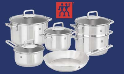 Free Zwilling Quadro 10-Piece Cookware Set