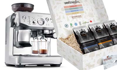 Win a Breville Espresso Machine and Pods