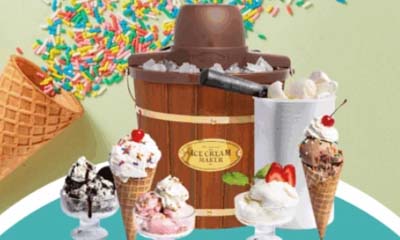 Win a Nostalgia Ice Cream Maker