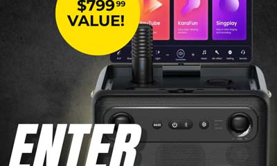Win an Ikaro X2 Portable Karaoke Machine