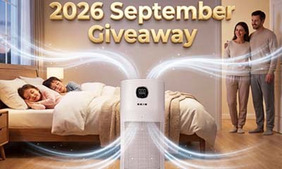 Win the RKIN AH-14 PRO Air Purifier