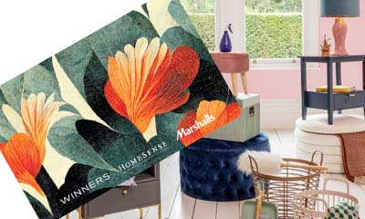 Free HomeSense, Winners, Marshalls Gift Card