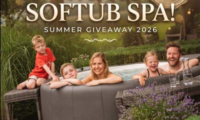 Win a PoseidonX 6-person Softub