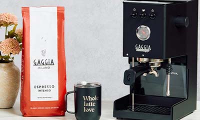 Win a Gaggia Classic Up Espresso Machine